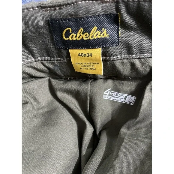 Cabela's Wooltimate Hunting Camo 4Most Windshear Wool Pants Mens 40X34